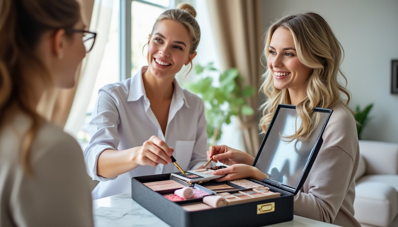 Rendez-vous beauté à domicile dans un cadre professionnel