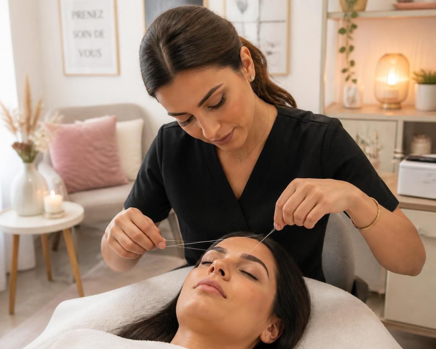 découvrez notre guide complet pour apprendre l'épilation des sourcils au fil à domicile, idéal pour débutants souhaitant maîtriser cette technique naturelle et précise en toute simplicité.