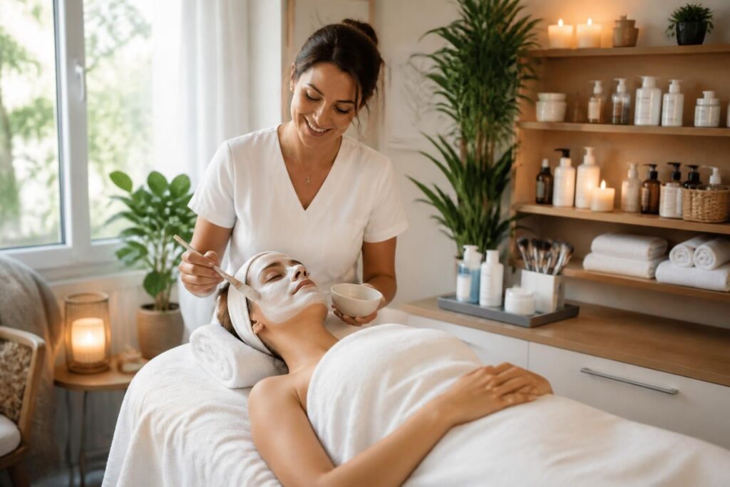 découvrez comment profiter d’un soin professionnel à domicile avec une esthéticienne qualifiée, pour une expérience beauté personnalisée et confortable chez vous.