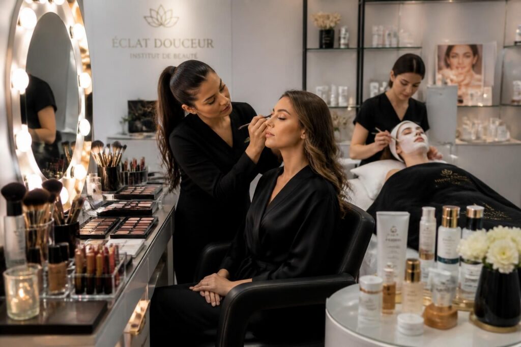 découvrez tout ce qu'il faut savoir sur les services offerts par un institut de maquillage : soins du visage, maquillage professionnel, conseils personnalisés et bien plus encore.